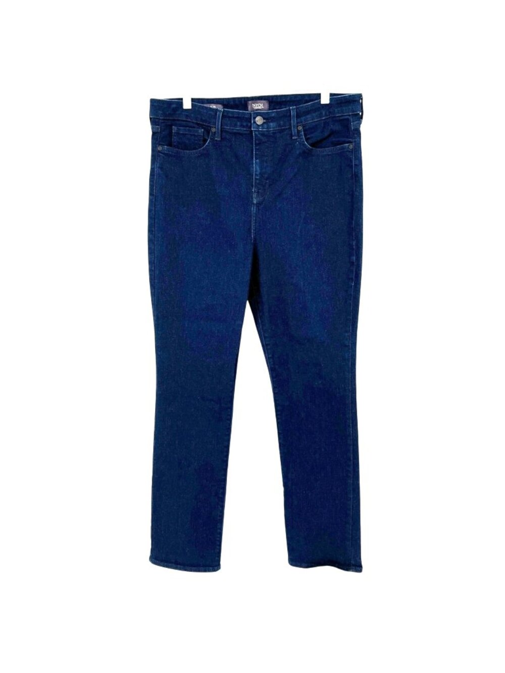 NYDJ Sheri Slim Lift Tuck Jeans Dark Wash Denim Size 16